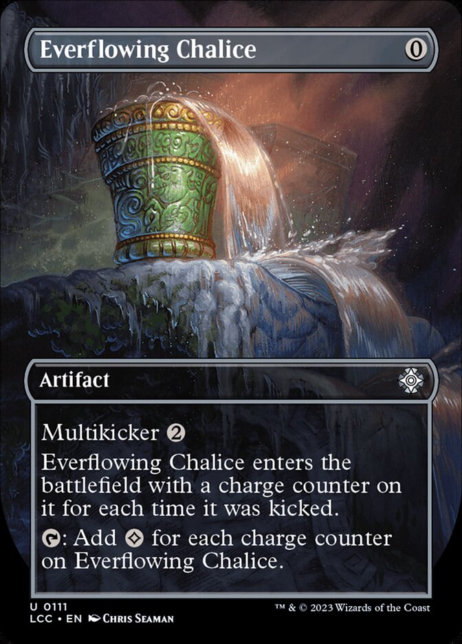 Everflowing Chalice 111/370 (Commander: The Lost Caverns of Ixalan)  - Borderless | Good Games Modbury