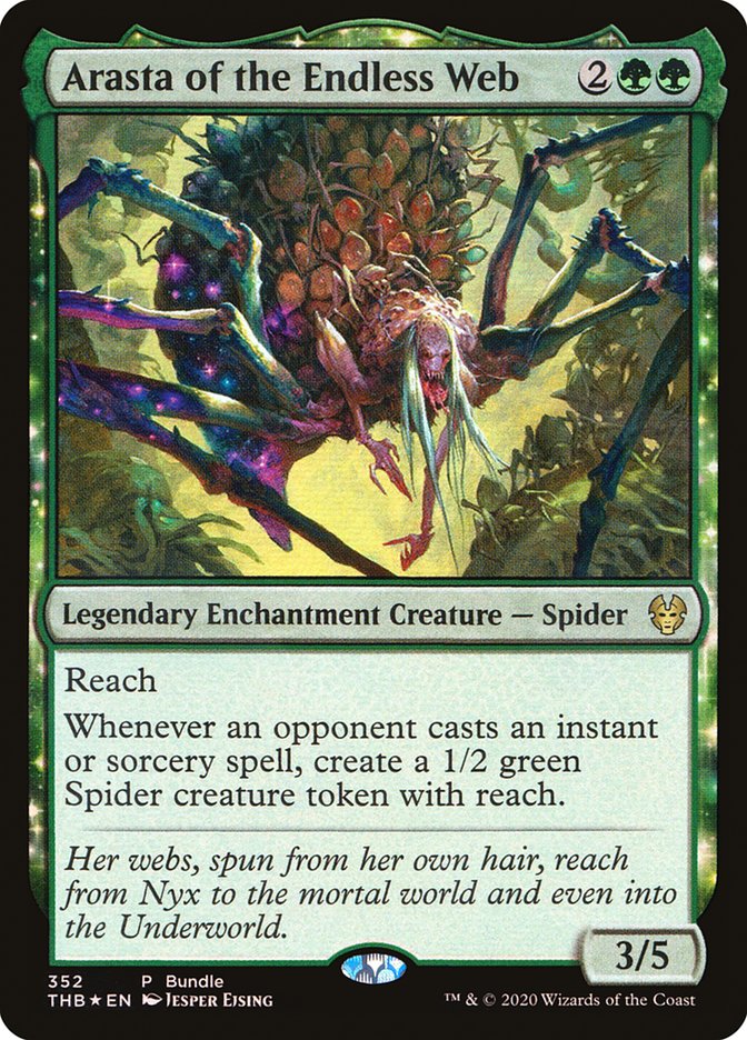 Arasta of the Endless Web 352 (Unique and Miscellaneous Promos)  - Foil | Good Games Modbury
