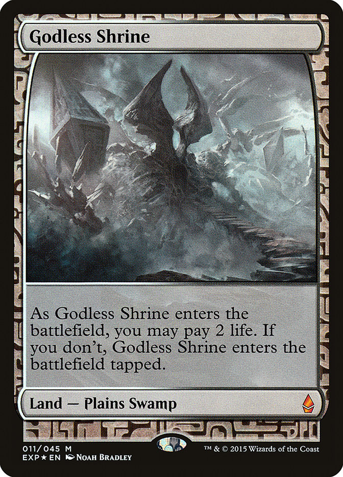 Godless Shrine 11/45 (Zendikar Expeditions)  - Foil | Good Games Modbury