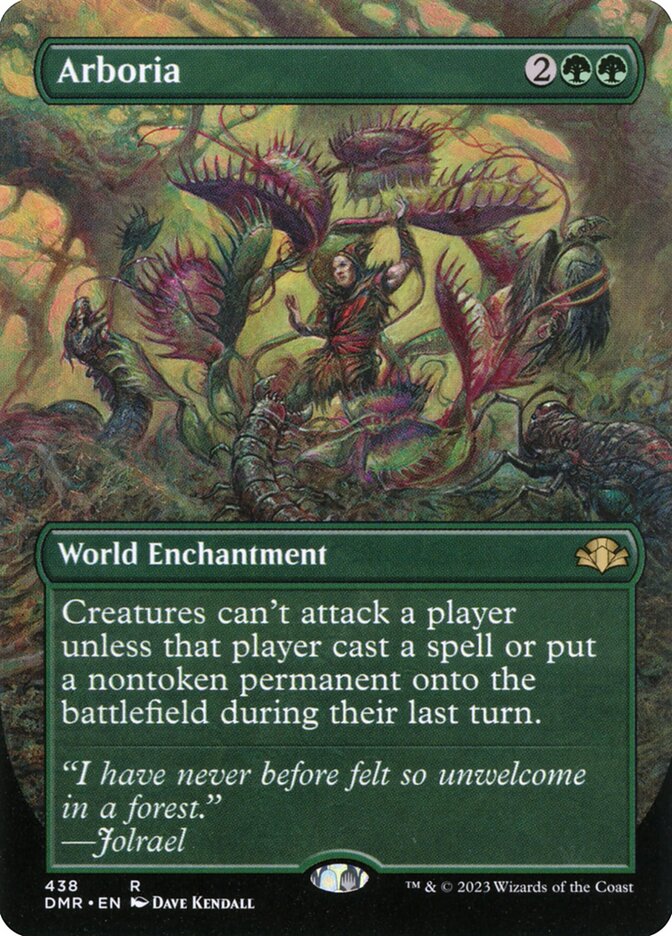 Arboria 438/261 (Dominaria Remastered)  - Borderless Foil | Good Games Modbury