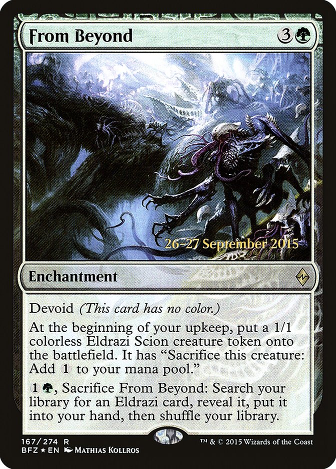 From Beyond 167s/90 (Prerelease Cards)  - Foil | Good Games Modbury