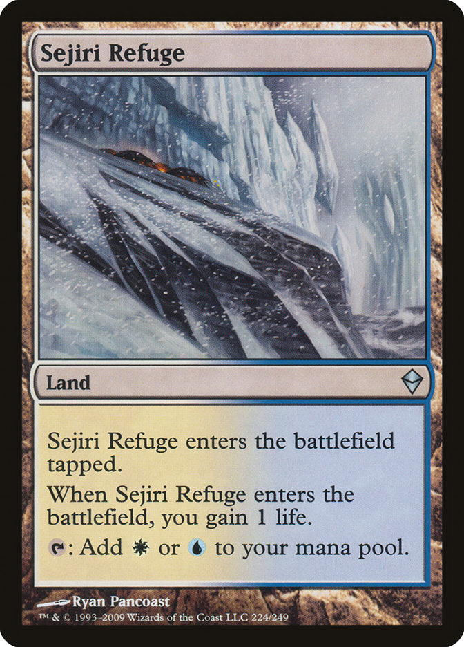 Sejiri Refuge 224/249 (Zendikar)  - Foil | Good Games Modbury