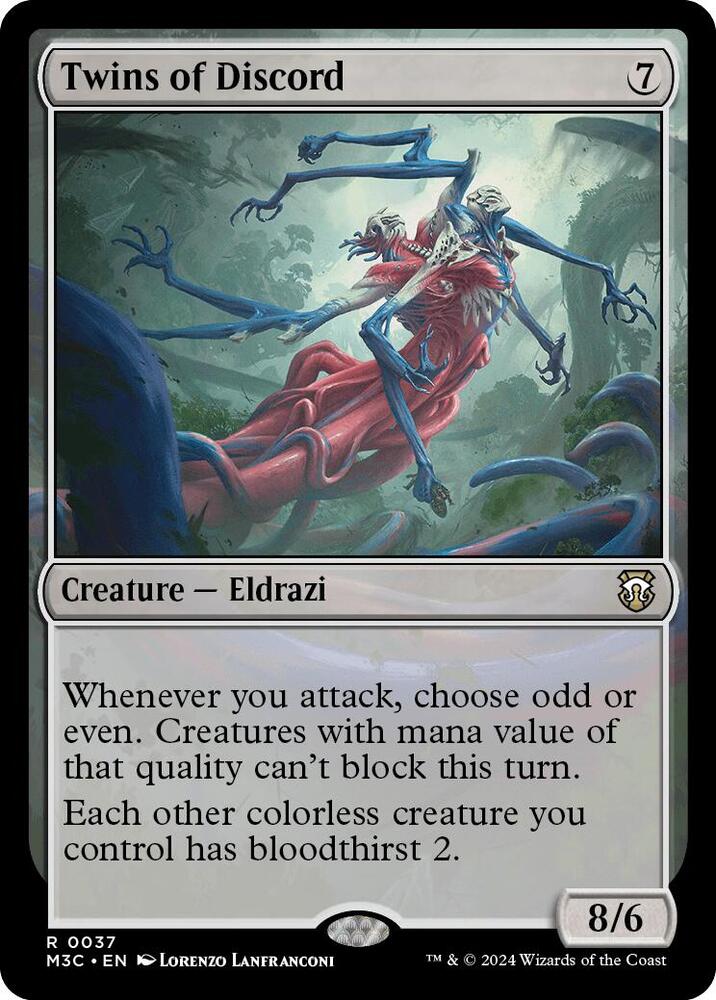 Twins of Discord 37/411 (Commander: Modern Horizons 3)  - Ripple Foil | Good Games Modbury