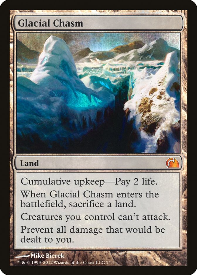 Glacial Chasm 7 (From the Vault: Realms)  - Foil | Good Games Modbury