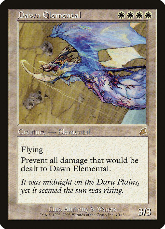 Dawn Elemental 7/143 (Scourge)  - Foil | Good Games Modbury