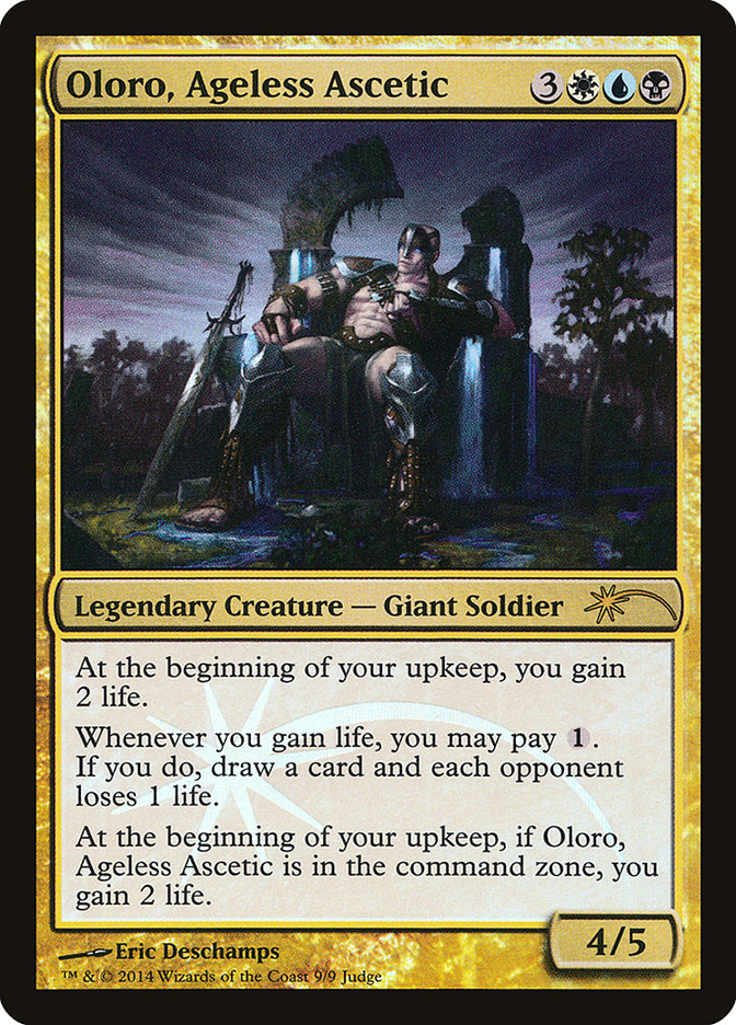 Oloro, Ageless Ascetic 9/9 (Judge Promos)  - Foil | Good Games Modbury