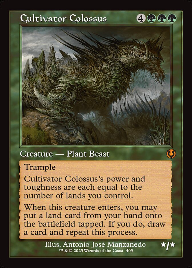 Cultivator Colossus 409 (Innistrad Remastered)  - Retro Foil | Good Games Modbury
