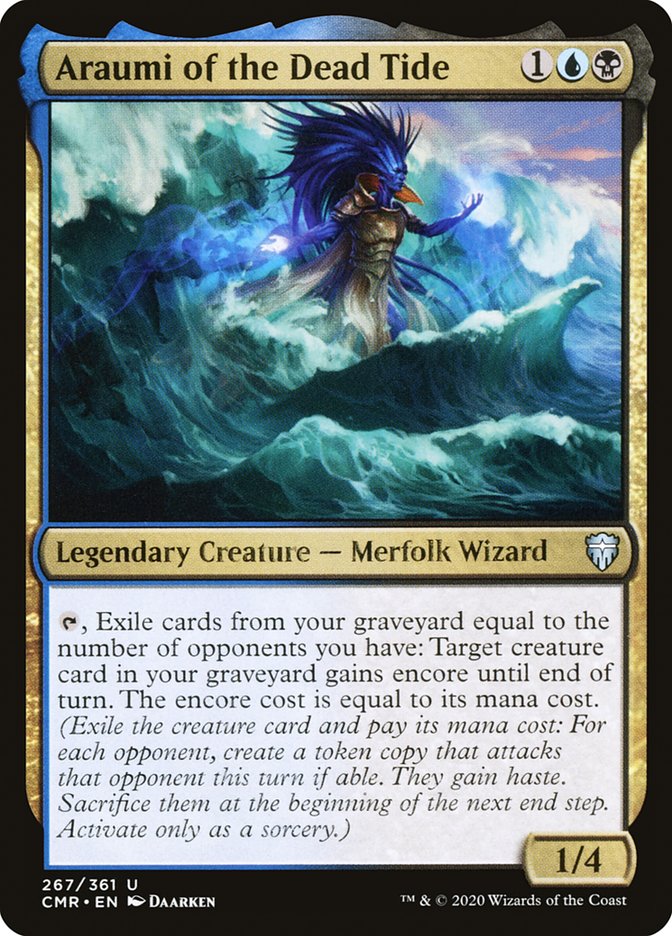 Araumi of the Dead Tide 267/361 (Commander Legends)  - Foil | Good Games Modbury