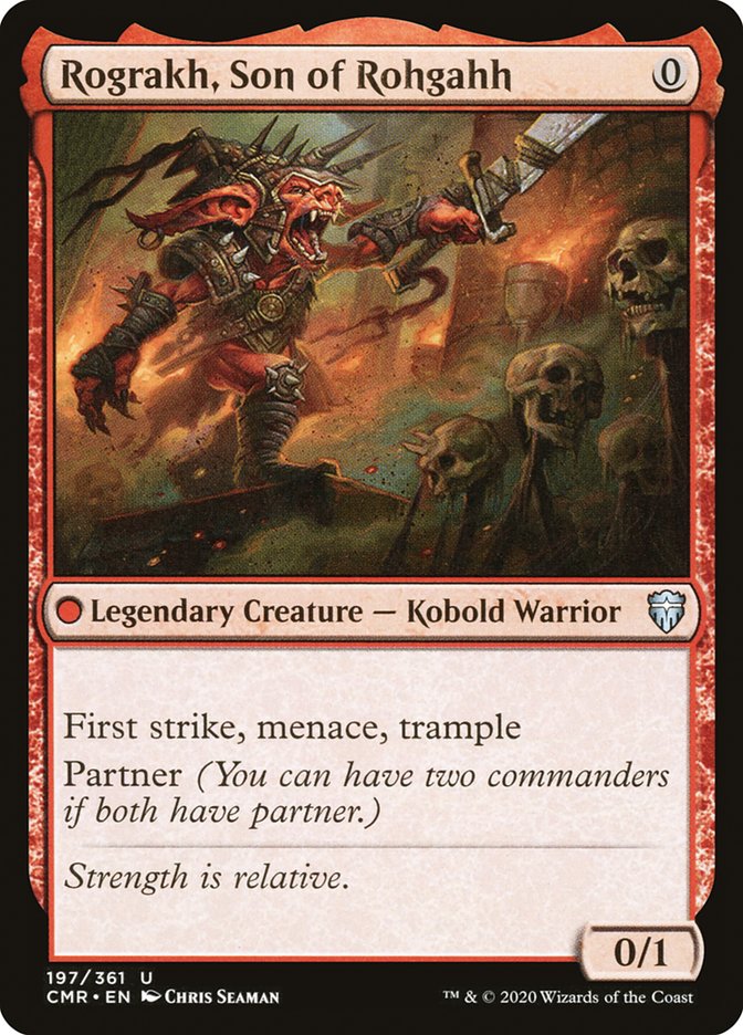 Rograkh, Son of Rohgahh 197 (Commander Legends)  - Foil | Good Games Modbury