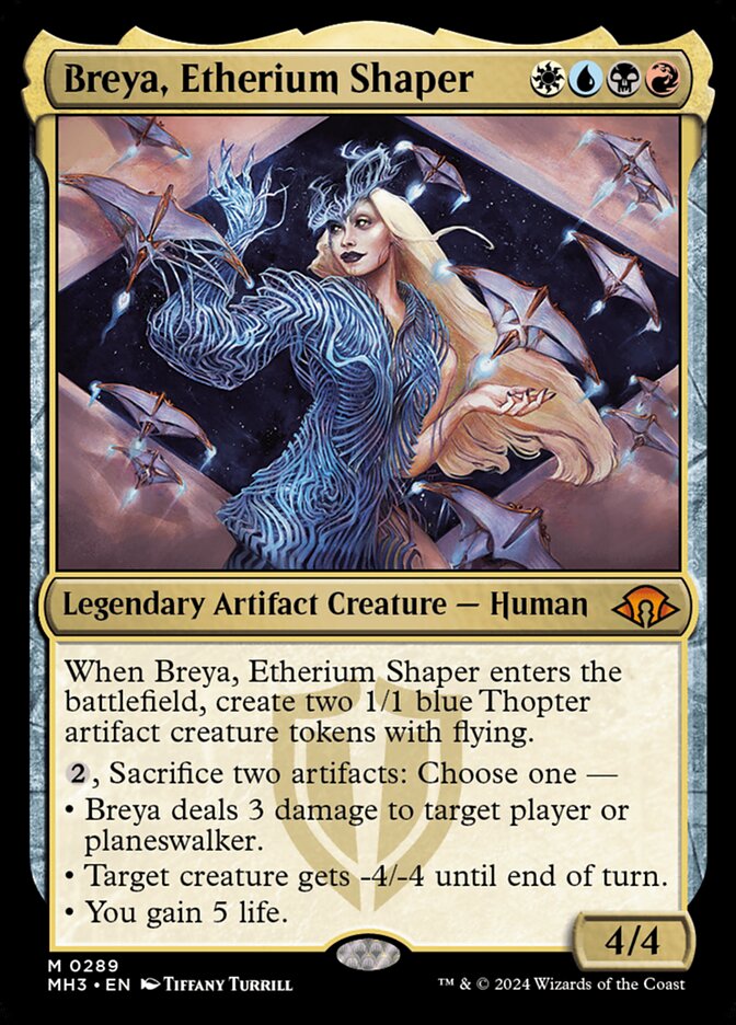 Breya, Etherium Shaper 289/319 (Modern Horizons 3)  - Foil | Good Games Modbury