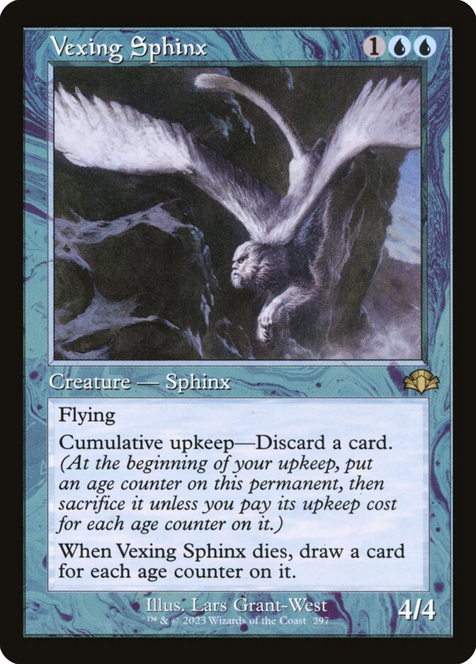 Vexing Sphinx 297/261 (Dominaria Remastered)  - Retro Foil | Good Games Modbury
