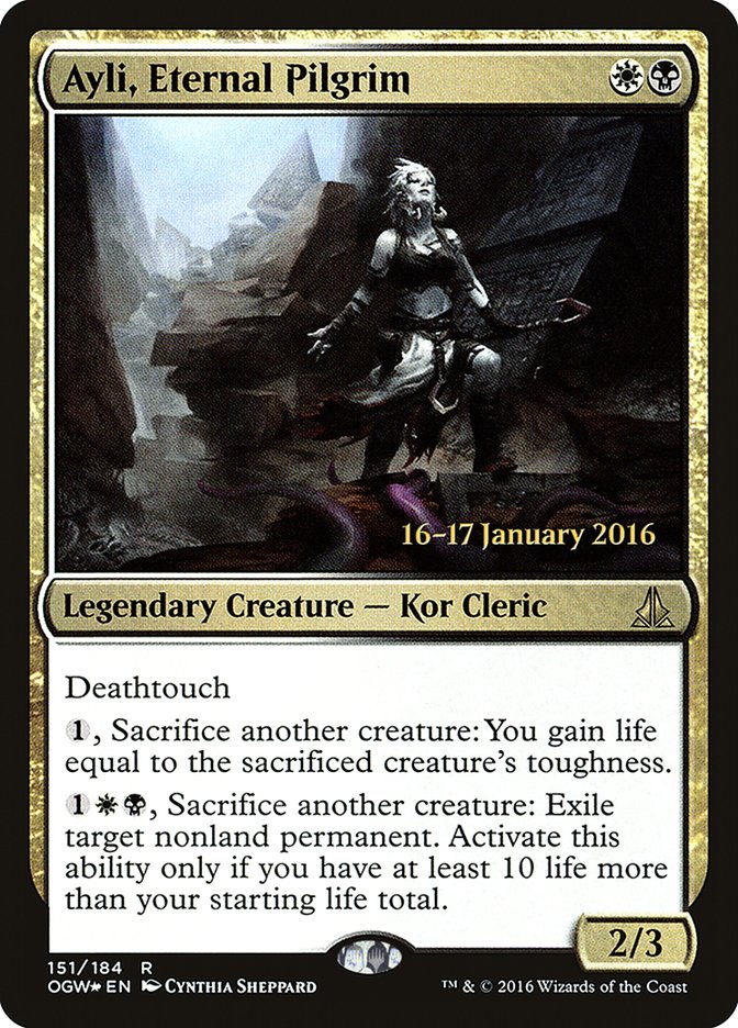 Ayli, Eternal Pilgrim 151s/65 (Prerelease Cards)  - Foil | Good Games Modbury
