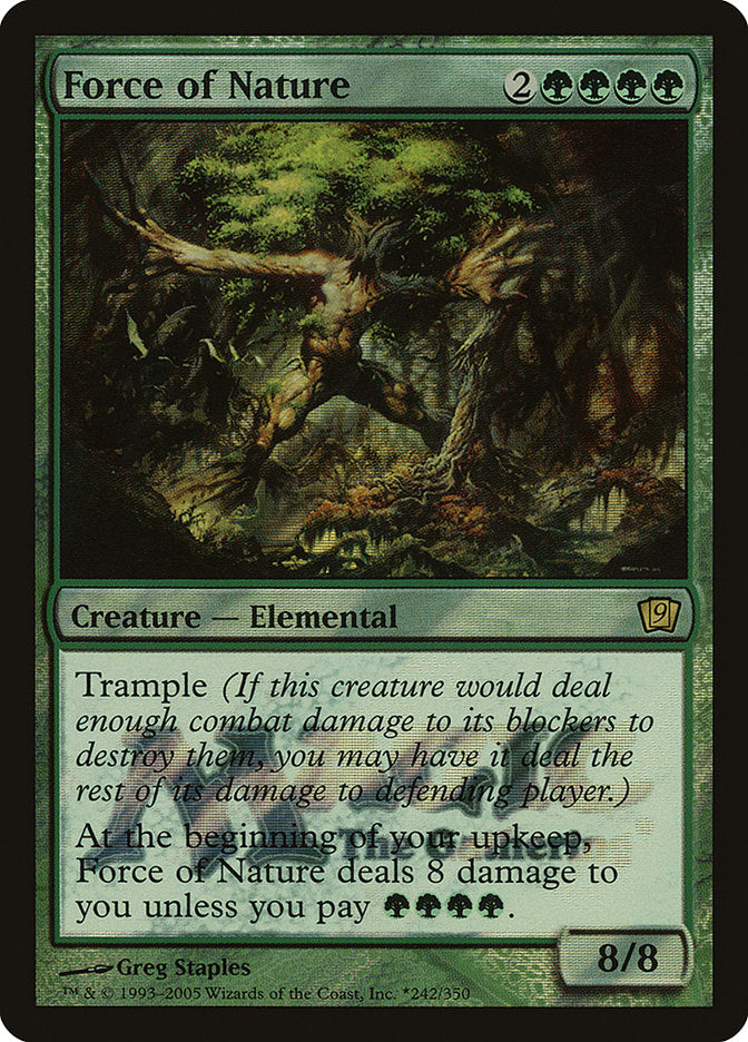 Force of Nature 242★/2 (Launch Party & Release Event Promos)  - Foil | Good Games Modbury