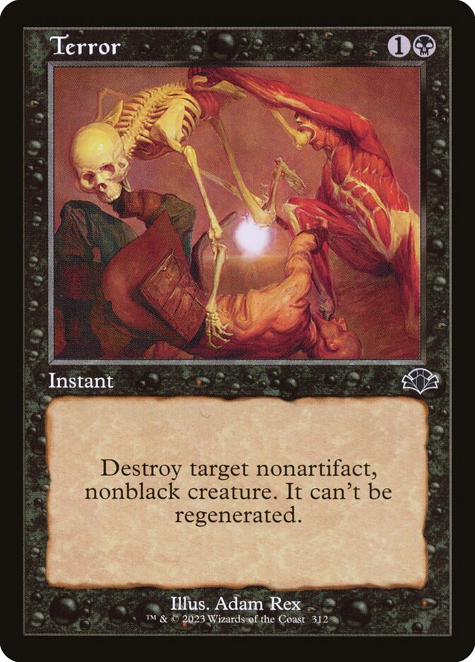 Terror 312/261 (Dominaria Remastered)  - Retro Foil | Good Games Modbury