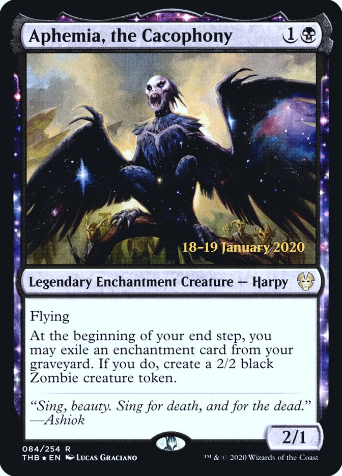 Aphemia, the Cacophony 84s/137 (Prerelease Cards)  - PreRelease Foil | Good Games Modbury