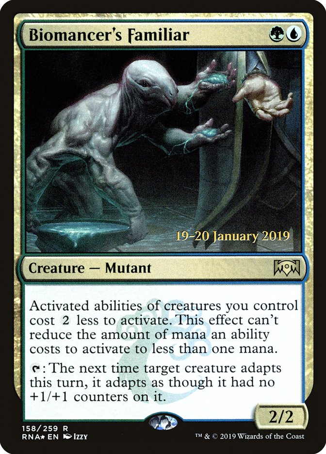 Biomancer's Familiar 158s/81 (Prerelease Cards)  - Foil | Good Games Modbury