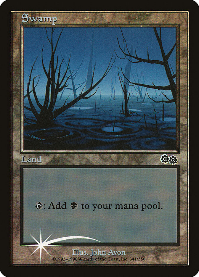 Swamp 341 (Arena Promos)  - Foil | Good Games Modbury