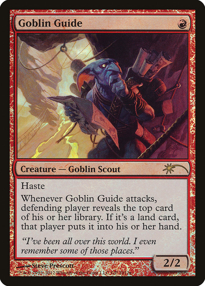 Goblin Guide GP2012a (Grand Prix Promos)  - Foil | Good Games Modbury