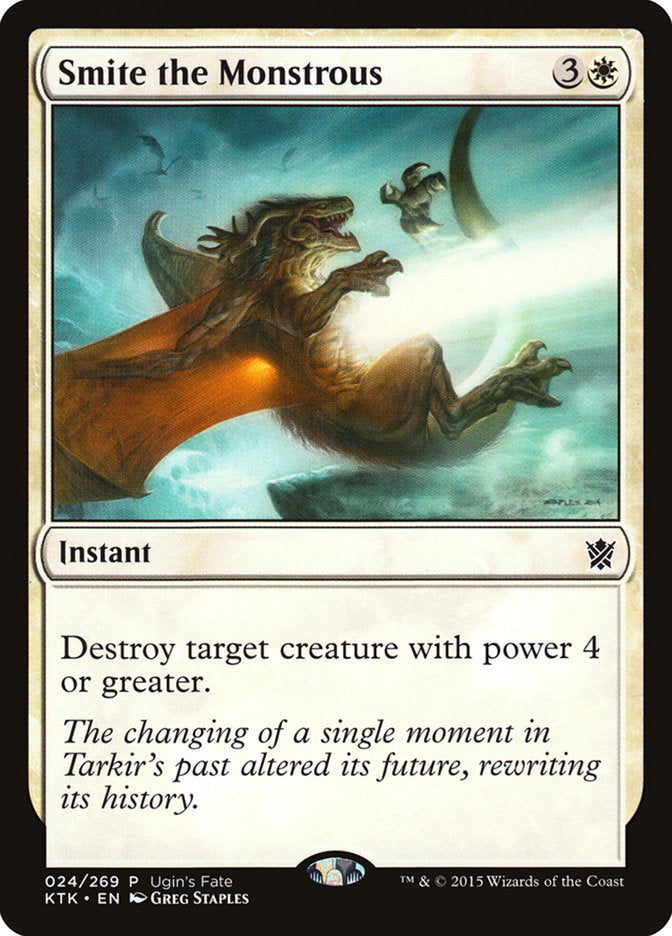 Smite the Monstrous 24/185 (Ugin's Fate Promos)  | Good Games Modbury