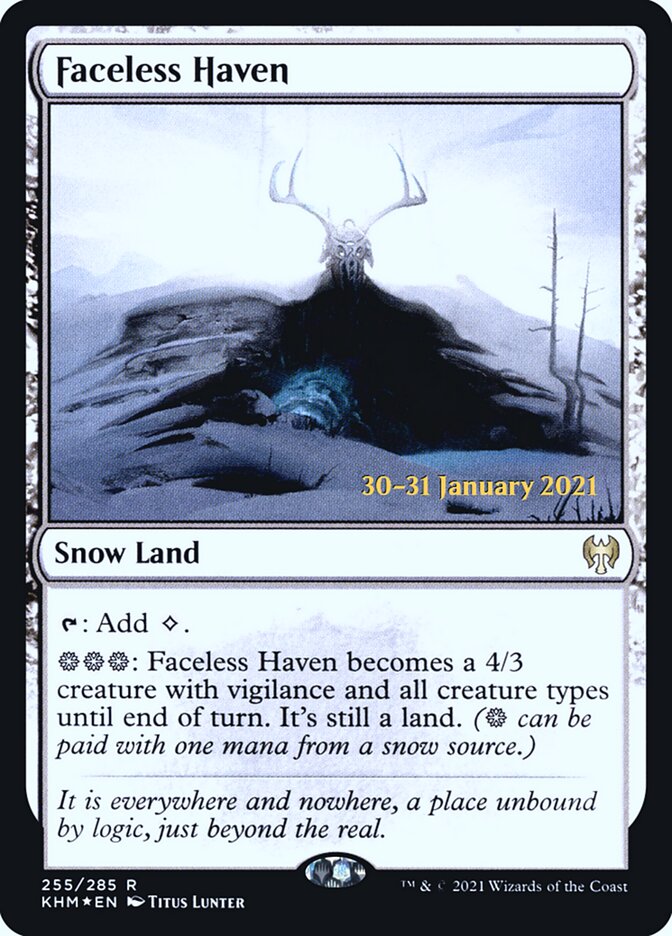Faceless Haven 255s/1 (Prerelease Cards)  - Foil | Good Games Modbury