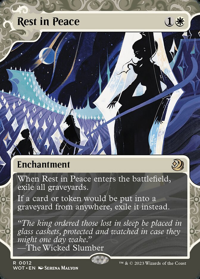 Rest in Peace 12 (Wilds of Eldraine: Enchanting Tales)  - Showcase Foil | Good Games Modbury