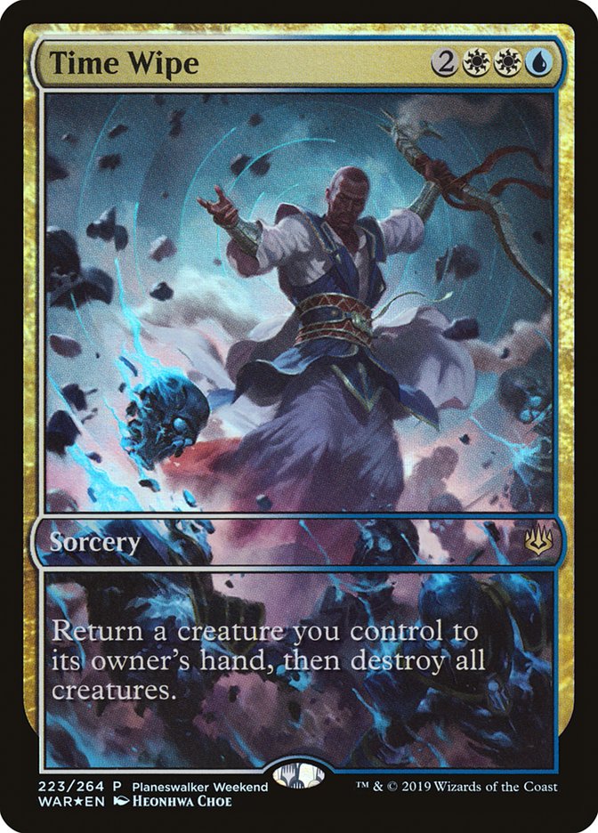 Time Wipe 223/264 (Planeswalker Event Promos)  - Foil | Good Games Modbury