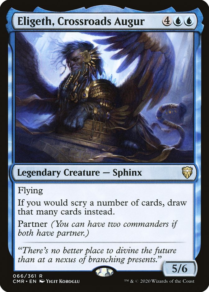 Eligeth, Crossroads Augur 66 (Commander Legends)  - Foil | Good Games Modbury