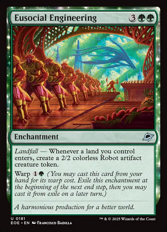Eusocial Engineering 181 (Edge of Eternities)  - Foil | Good Games Modbury
