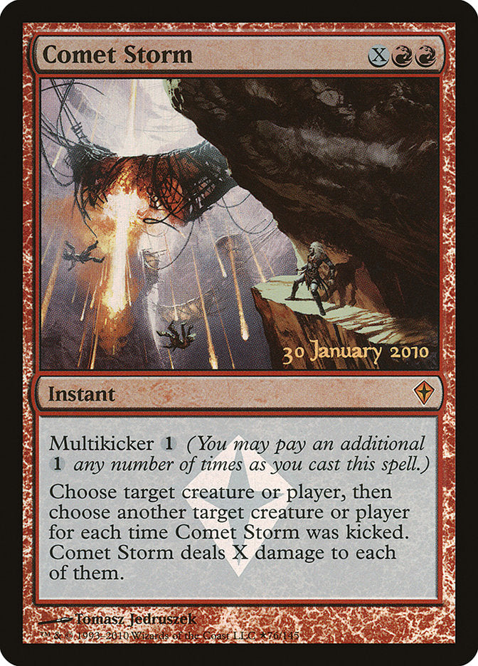 Comet Storm 76 (Prerelease Cards)  - Foil | Good Games Modbury