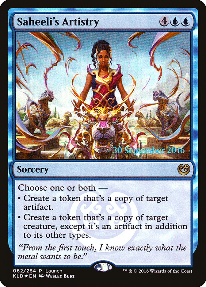 Saheelis Artistry 62 (Launch Party & Release Event Promos)  - Foil | Good Games Modbury