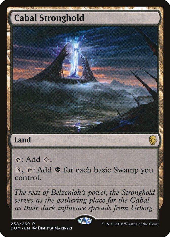 Cabal Stronghold 238/269 (Dominaria)  | Good Games Modbury