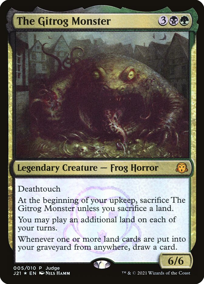 The Gitrog Monster 5/10 (Judge Promos)  - Foil | Good Games Modbury