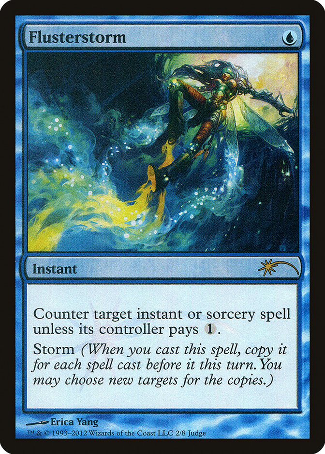 Flusterstorm 2/8 (Judge Promos)  - Foil | Good Games Modbury