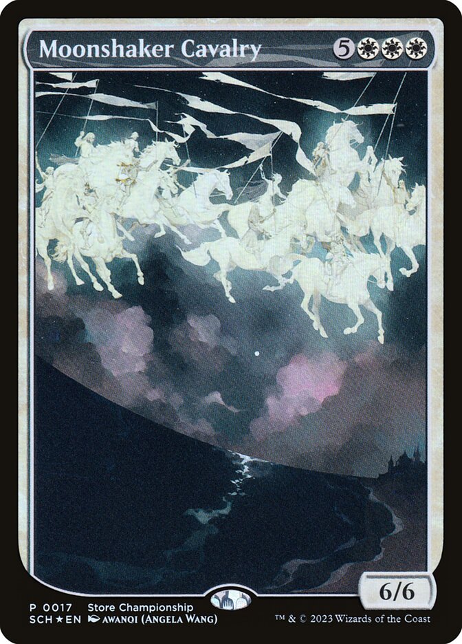 Moonshaker Cavalry 17/49 (Game Day & Store Championship Promos)  - Textless Foil | Good Games Modbury