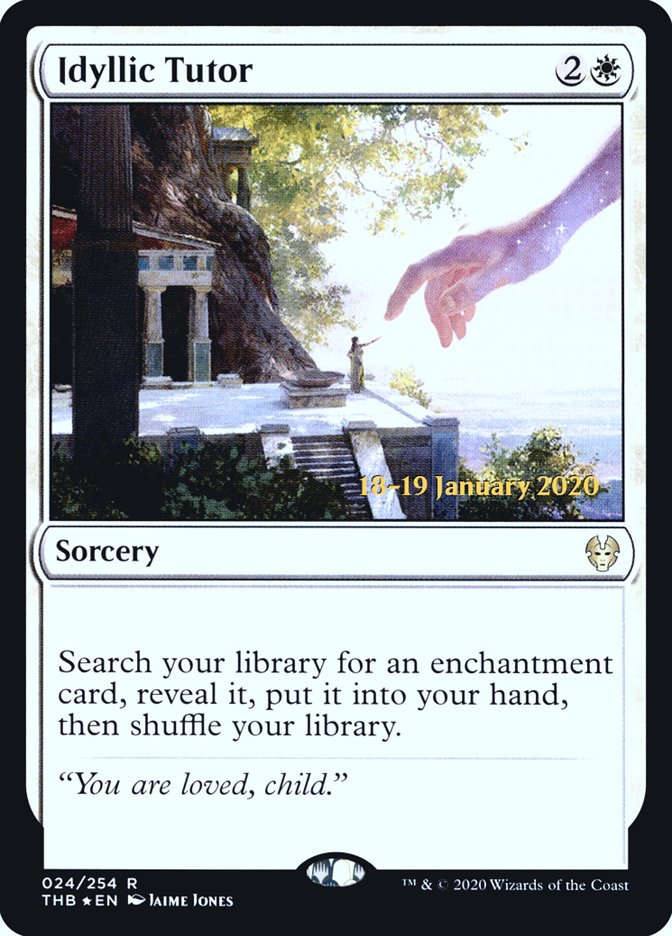 Idyllic Tutor 24s/137 (Prerelease Cards)  - Foil | Good Games Modbury