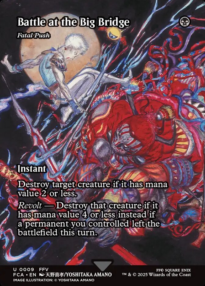Battle at the Big Bridge - Fatal Push 9/64 (FINAL FANTASY: Through the Ages)  - Showcase Foil | Good Games Modbury