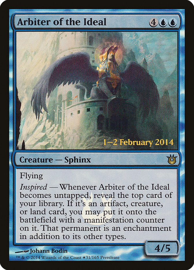 Arbiter of the Ideal 31★/9 (Prerelease Cards)  - PreRelease Foil | Good Games Modbury