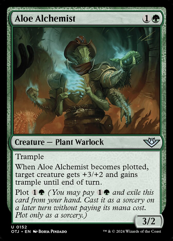 Aloe Alchemist 152/286 (Outlaws of Thunder Junction)  | Good Games Modbury