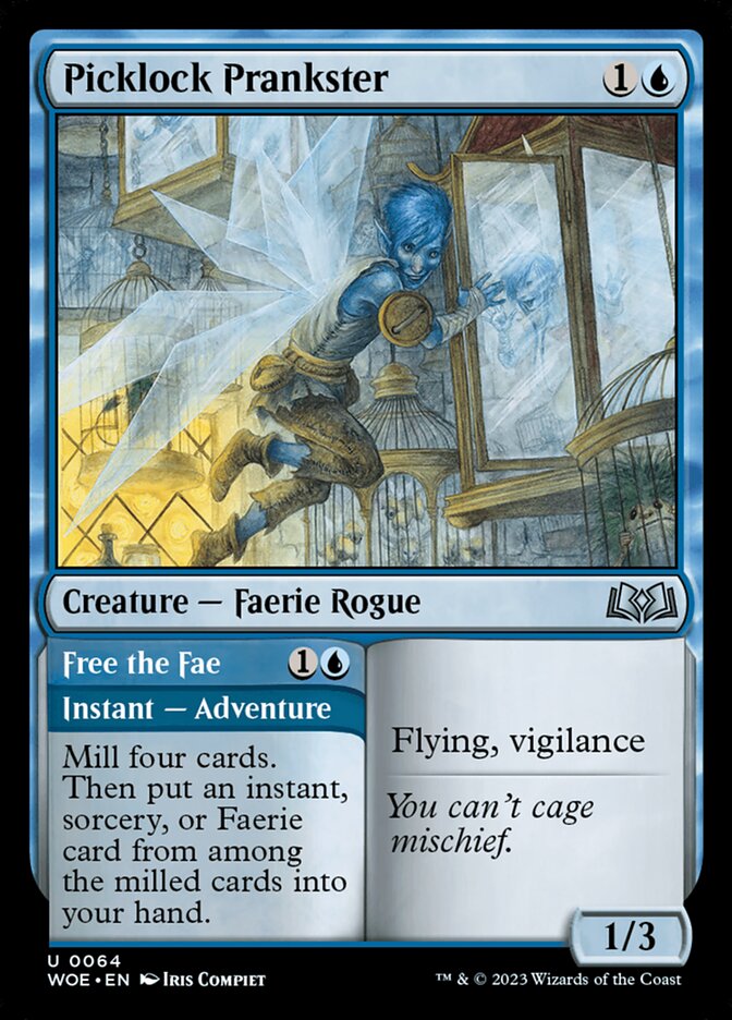 Picklock Prankster // Free the Fae 64/276 (Wilds of Eldraine)  - Foil | Good Games Modbury
