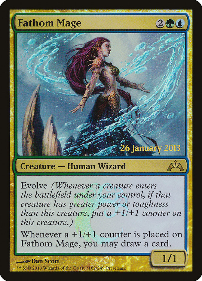 Fathom Mage 162★/10 (Prerelease Cards)  - Foil | Good Games Modbury