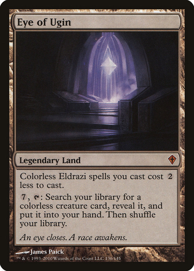 Eye of Ugin 136/145 (Worldwake)  - Foil | Good Games Modbury
