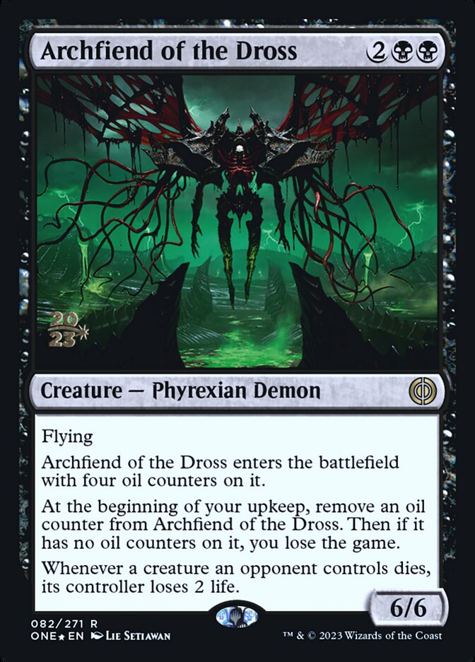 Archfiend of the Dross 82s/160 (Prerelease Cards)  - PreRelease Foil | Good Games Modbury