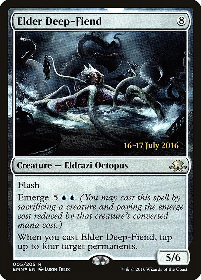 Elder Deep-Fiend 5s/77 (Prerelease Cards)  - Foil | Good Games Modbury