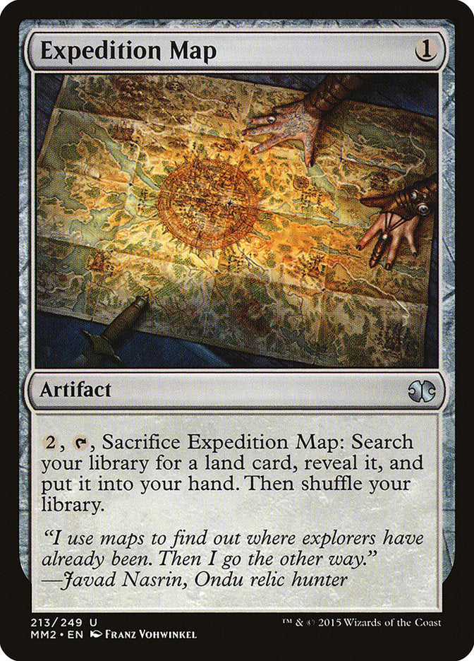 Expedition Map 213/249 (Modern Masters 2015)  - Foil | Good Games Modbury