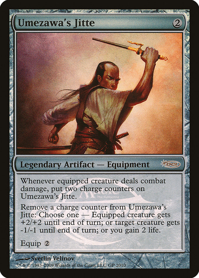 Umezawa's Jitte GP2010 (Grand Prix Promos)  - Foil | Good Games Modbury