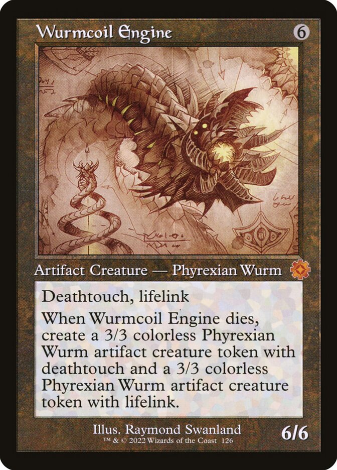 Wurmcoil Engine 126 (The Brothers' War: Retro Frame Artifacts)  | Good Games Modbury