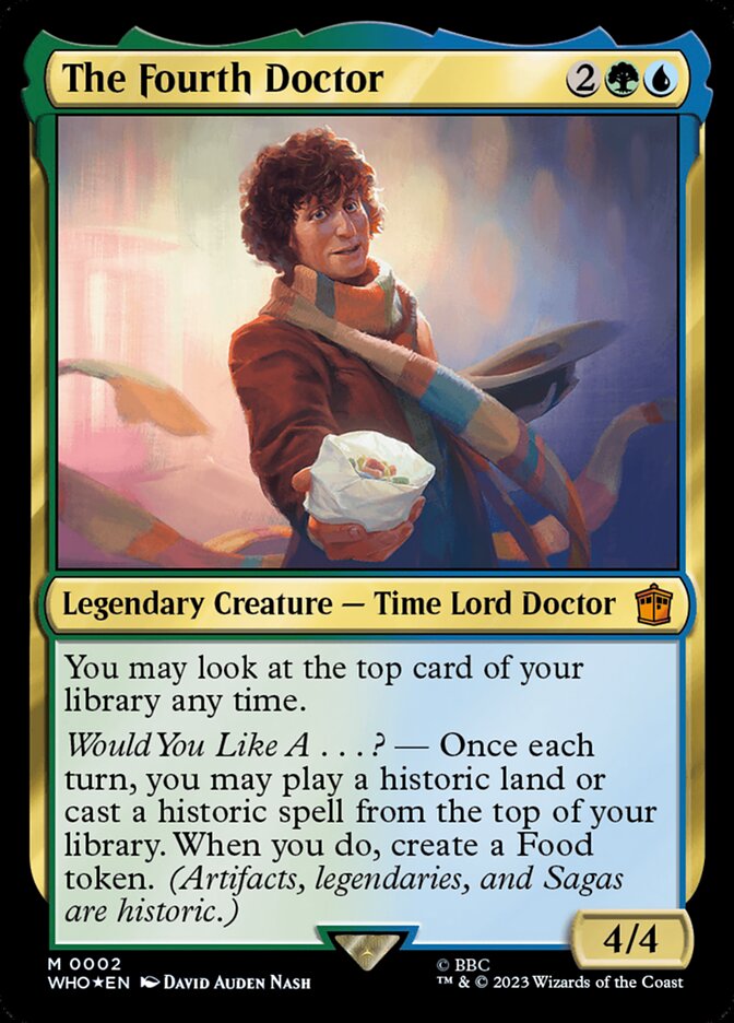 The Fourth Doctor 2 (Universes Beyond: Doctor Who)  - Foil | Good Games Modbury