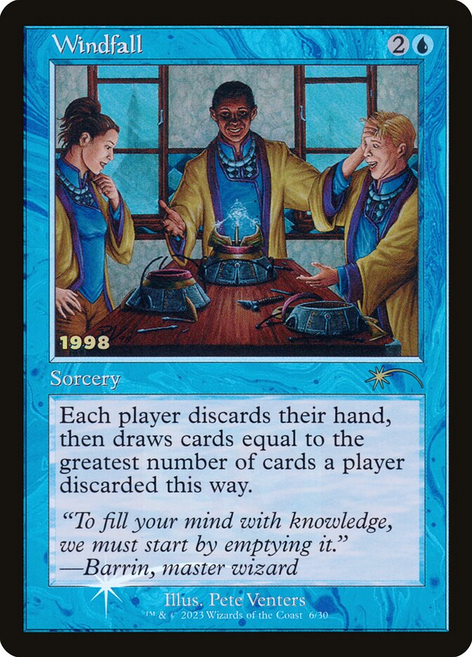 Windfall 6 (30th Anniversary Promos)  - Foil | Good Games Modbury