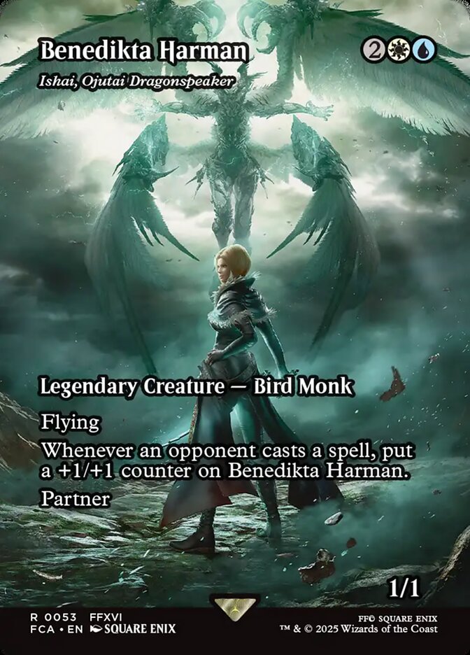 Benedikta Harman - Ishai, Ojutai Dragonspeaker 53/64 (FINAL FANTASY: Through the Ages)  - Showcase | Good Games Modbury