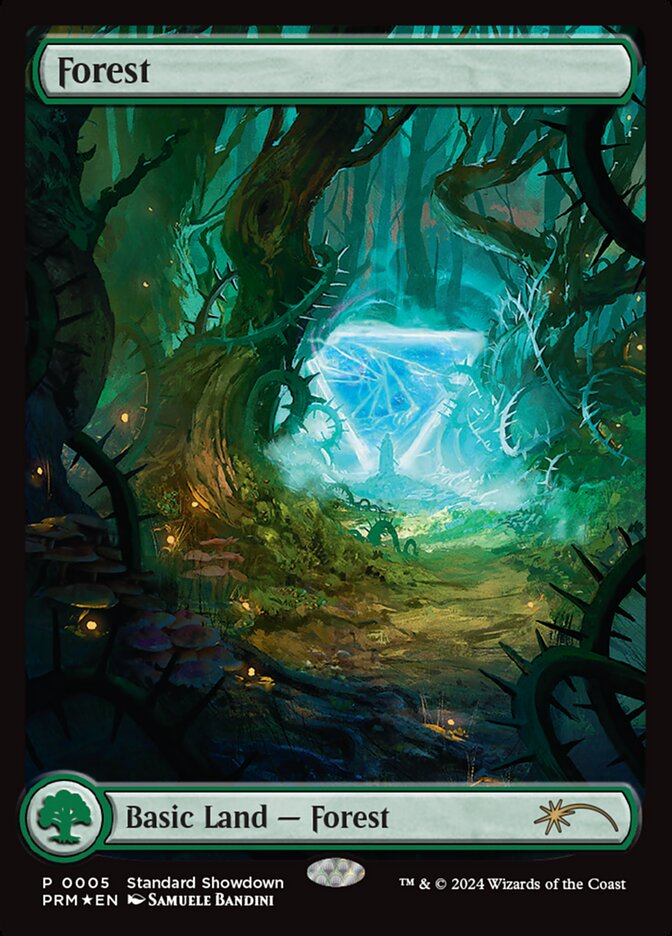 Forest 5/5 (Standard Showdown Promos)  - Foil | Good Games Modbury
